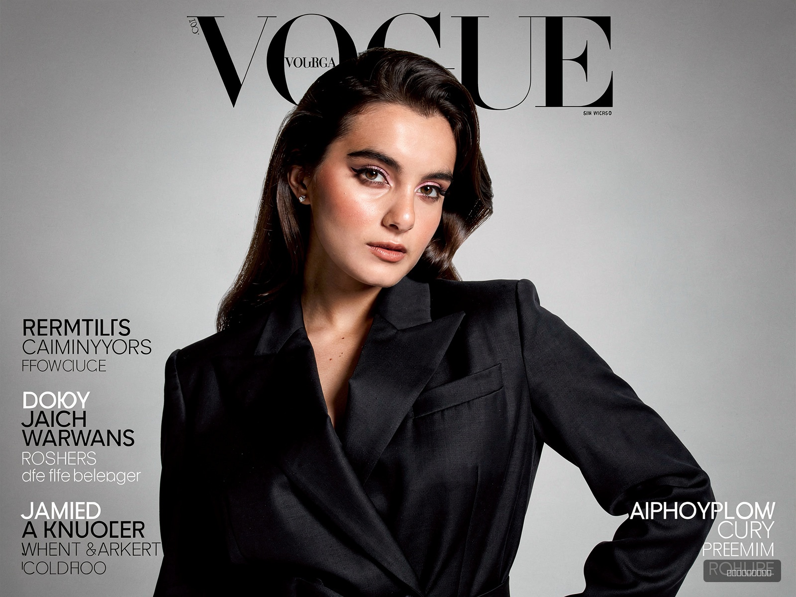 After — Vogue Cover AI transformation