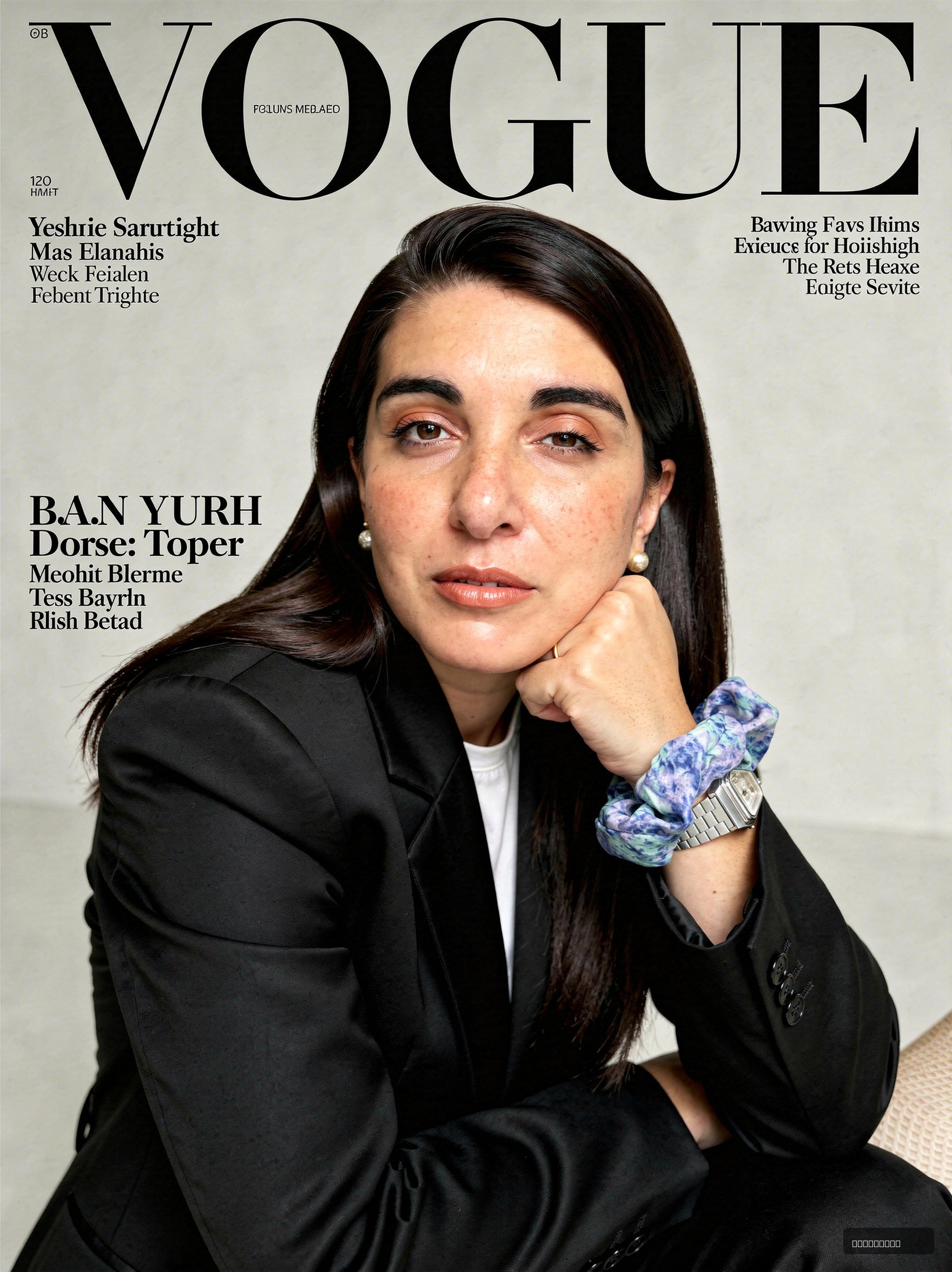 After — Vogue Cover AI transformation